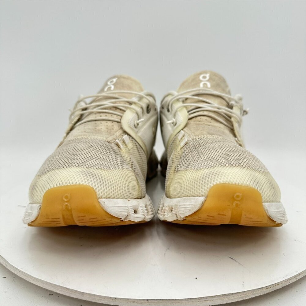 On Cloud 5 Swiss Engineering Women Size 9.5 88-98532 Undyed White Running Shoes - Picture 2 of 11